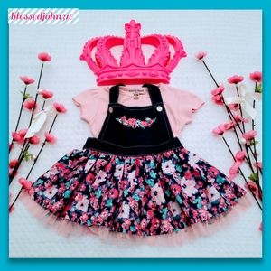 Nanette Lepore NWT Baby Girl 6/9M Dress Pink